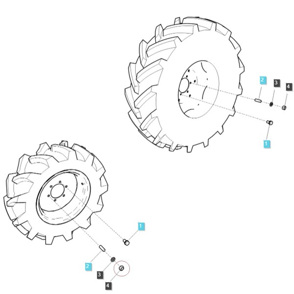 Matice M16 x 1,5 / LS XJ25 / LS MT3,35 / LS MT3,40 / LS MT3,50 / LS MT3,60 / S302160047 / 40404642