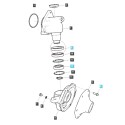 Sellador de casetes 55 x 72 x 10/ 13,50 mm / Ls Tractor 40194978 / 40359960