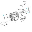 Adaptér hydraulického filtru / M20 x 1,50 / M16 x 1,50 / LS XJ25 / LS MT1,25 / TRG823 / Č. 40220231