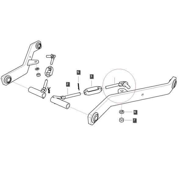 Armella M14 x 2,00 x 86 / M16 x 1,5 x 40 mm / LS MT1.25 / TRG896 / 40194151
