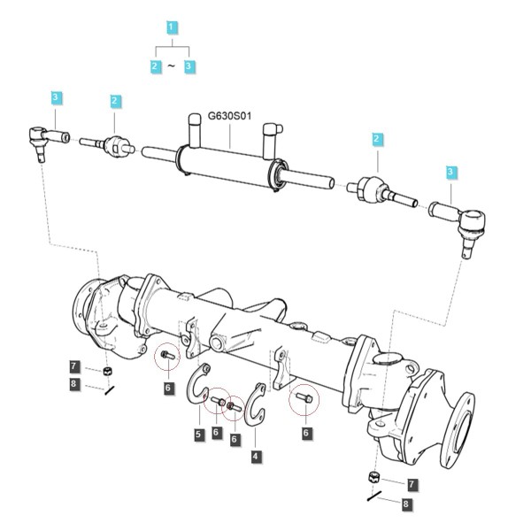 Vis M8 x 1,25 x 25 / 8,8 / LS MT1.25 / LS MT3.35 / LS XJ25 / S153082533 / 40028923