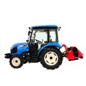 LS Tractor MT3.40 MEC with cabin and 4FARMER flail mower