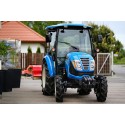 Tracteur LS MT3.40 MEC avec cabine et tondeuse à fléaux 4FARMER