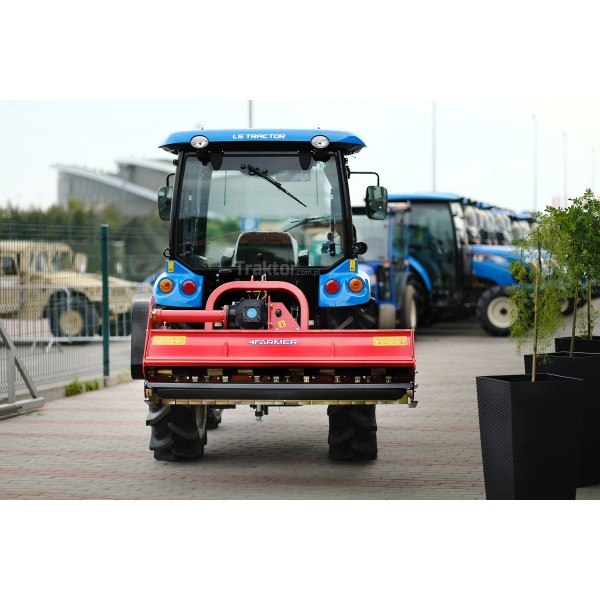Traktor LS MT3.40 MEC s kabínou a cepovou kosačkou 4FARMER