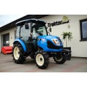 LS Tractor MT3.40 MEC with cabin and 4FARMER flail mower