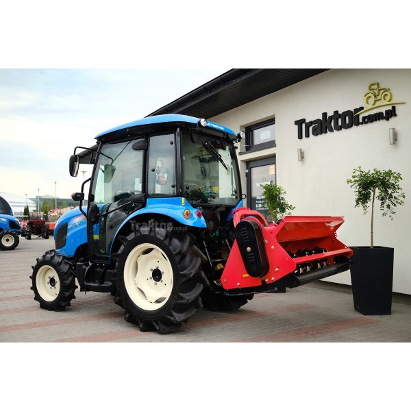 LS Tractor MT3.40 MEC with cabin and 4FARMER flail mower