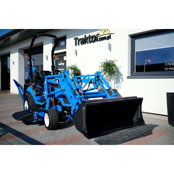 LS Traktor MT1.25 s bagrom, nakladačom, kosačkou a pneumatikami na trávu