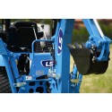 LS Tractor MT1.25 with excavator, loader, mower and grass tires