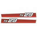Naklejki Iseki TK29 | Traktor.com.pl
