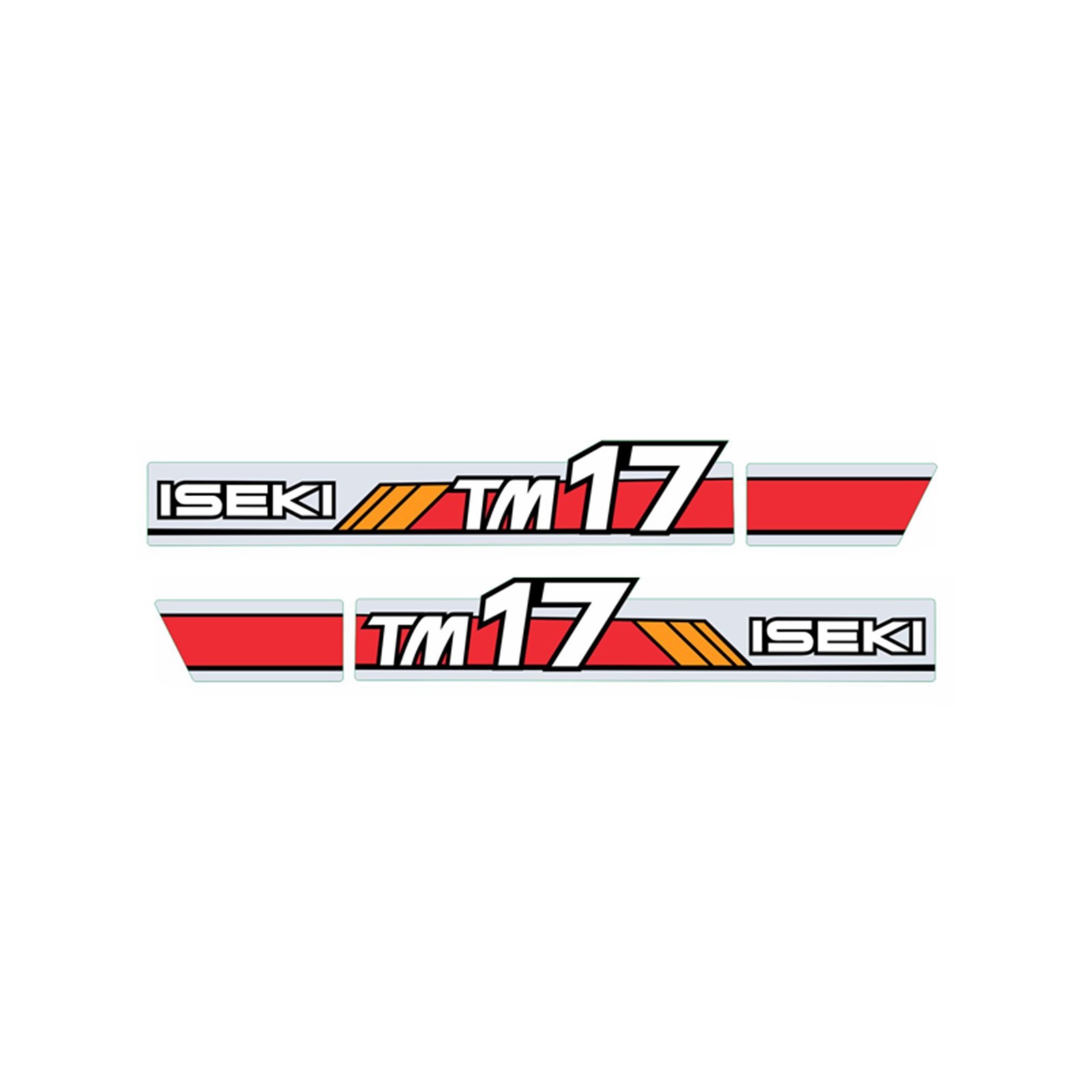 Nálepky Iseki TM17