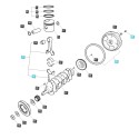 Korbowód / 215 mm / LS R4041 / LS R4010 / LS U5020 | Traktor.com.pl