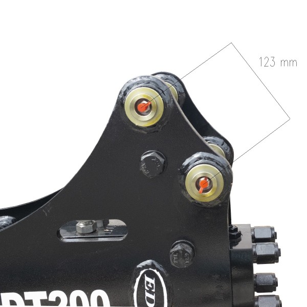 Hydraulic hammer for 4FARMER XN20 / EDT200 mini excavator