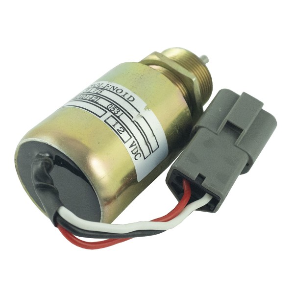 Cewka gaszenia / Selenoid / 12V / Mitsubishi L3E / L3P / S3L / S4L / 30A87-20400 | Traktor.com.pl