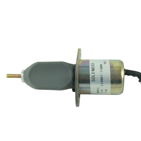 Cewka gaszenia / Selenoid / 12V / Yanmar 4TNE94 / 4TNE98 / 4TNC88 / 119807-77800