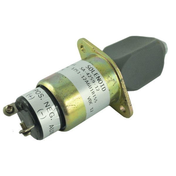 Cewka gaszenia / Selenoid / 12V / Kubota / 1751-12A6U1B1S5 / SA-4259-12 | Traktor.com.pl