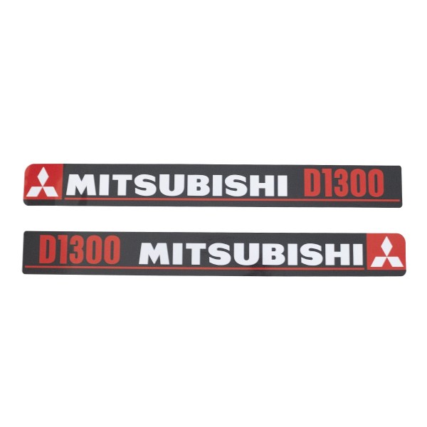 Nálepky Mitsubishi D1300