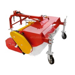 120 cm zametací stroj za traktor 4FARMER s košom