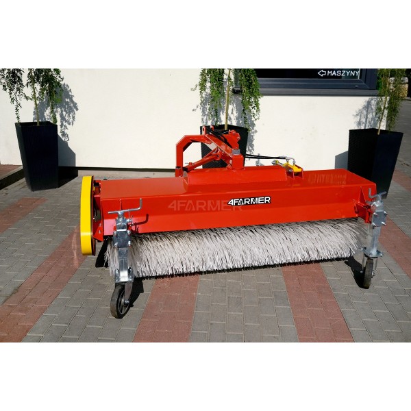 Zametač 180 cm za traktor 4FARMER s košem