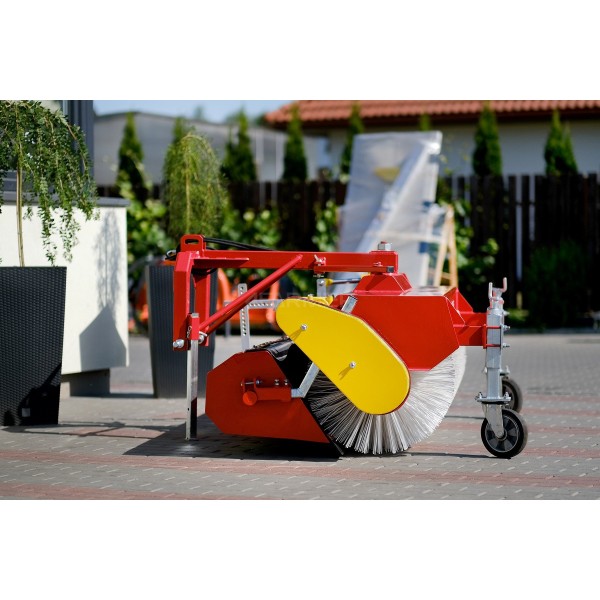 Zamiatarka 180 cm do traktora z koszem 4FARMER
