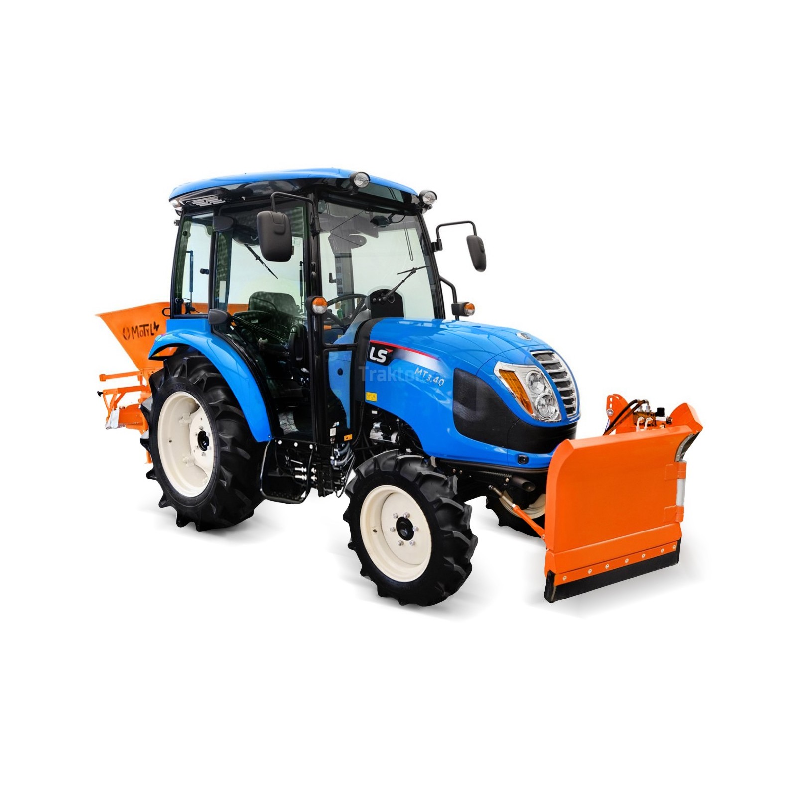 Tractor LS MT3.40 MEC/PLOW | reseñas | vídeo | datos | precio