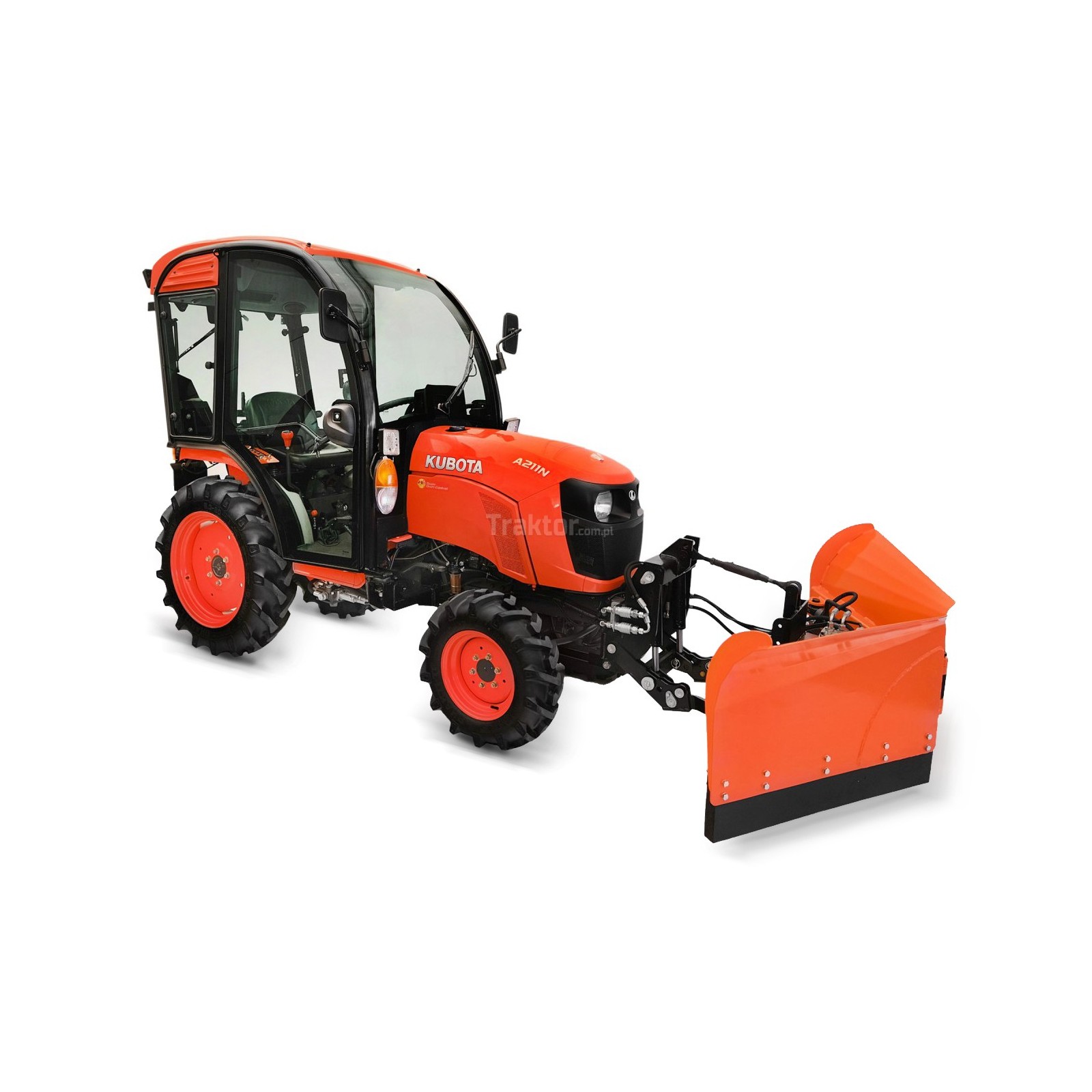 Ciągnik Kubota A211N CAB / PŁUG | opinie | video | dane | cena