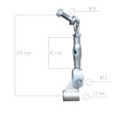 Trzypunktowy układ zawieszenia TUZ KUBOTA / Kat I/Kat I / 16 x 50 x 600 mm / M27 x 400 mm | Traktor.com.pl