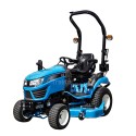 LS Tractor MT1.25 with mower and grass tires