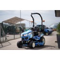 LS Tractor MT1.25 with mower and grass tires