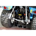 LS Tractor MT1.25 with mower and grass tires