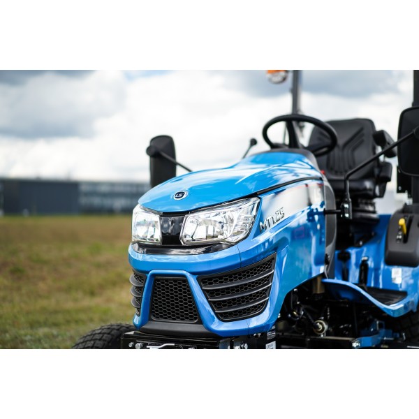 LS Tractor MT1.25 with mower and grass tires