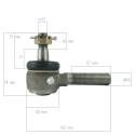 Rod end / 102 x 74 mm / Kubota / S.70689