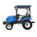 LS Tractor XJ25 HST con cabina y neumáticos industriales