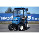 LS Tractor XJ25 HST con cabina y neumáticos industriales