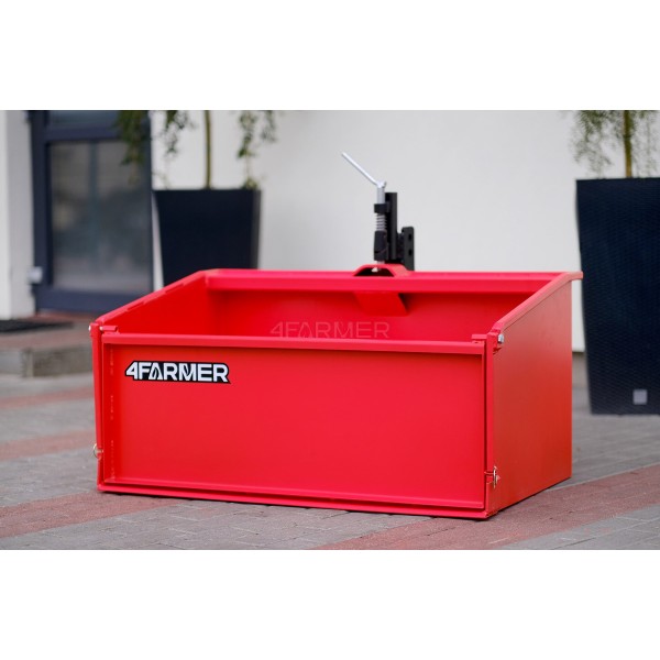 Caja de transporte premium de 100 cm con camión 4FARMER
