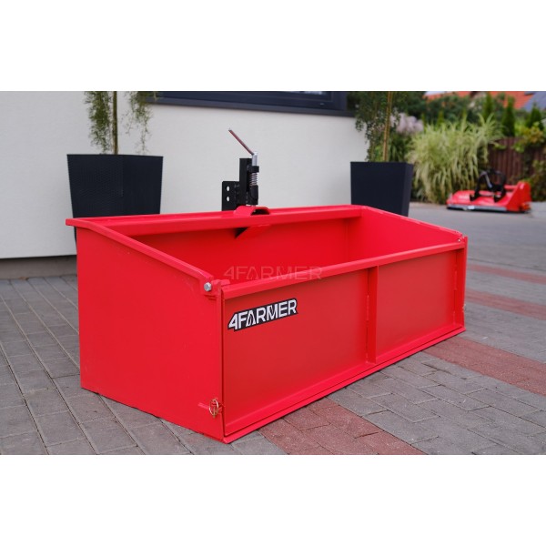 Skrzynia transportowa 120 cm z kiprem 4FARMER