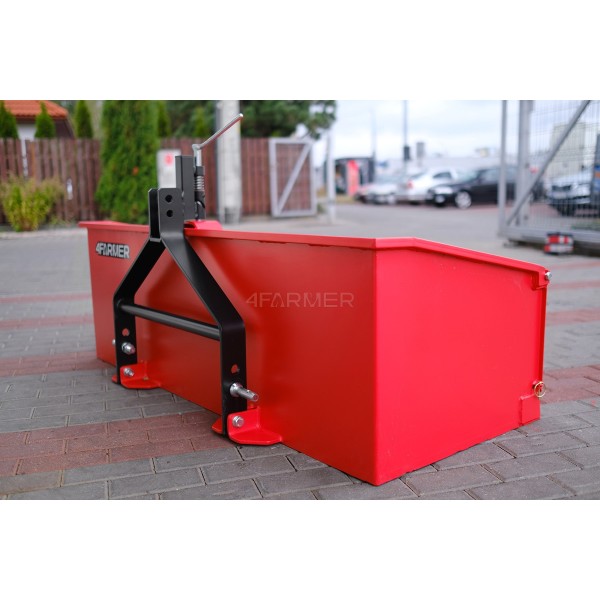 Skrzynia transportowa 120 cm z kiprem 4FARMER