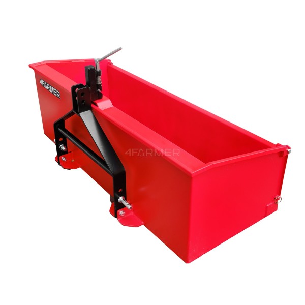Skrzynia transportowa 150 cm z kiprem 4FARMER