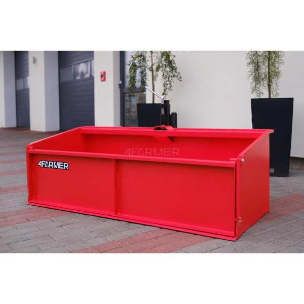 Skrzynia transportowa 150 cm z kiprem 4FARMER