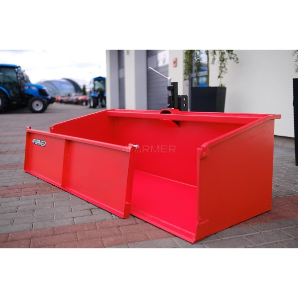 Skrzynia transportowa 150 cm z kiprem 4FARMER