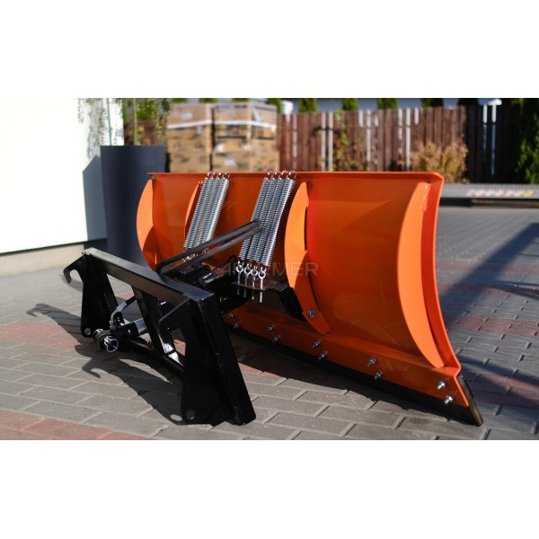 Pług do śniegu prosty 160 cm, hydrauliczny, z euroramką (TUR) 4FARMER