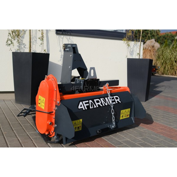 Light tiller with side shift TL 85 (SK) 4FARMER - orange