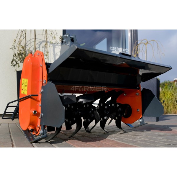 Leichte Fräse mit Seitenverschiebung TL 85 (SK) 4FARMER - orange