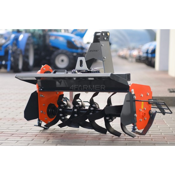 Glebogryzarka lekka z przesuwem TL 85 (SK) 4FARMER - pomarańczowa | Traktor.com.pl