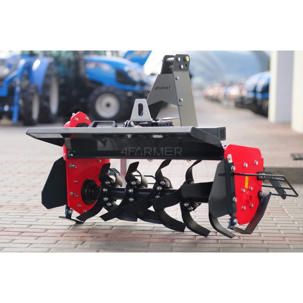 Motobineuse légère à déplacement latéral TL 95 (SK) 4FARMER - rouge