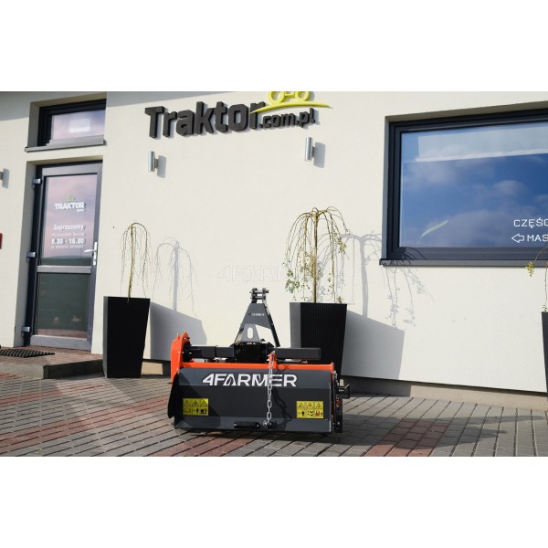 Glebogryzarka lekka z przesuwem TL 95 (SK) 4FARMER - pomarańczowa | Traktor.com.pl