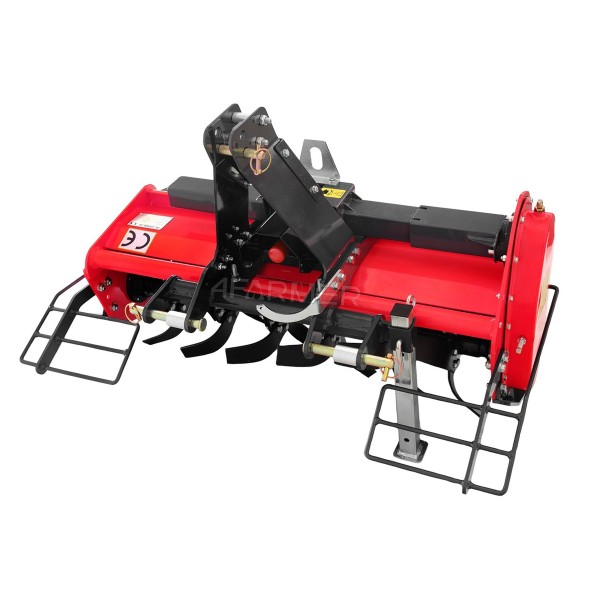 Light tiller with side shift TL 105 (SK) 4FARMER - red