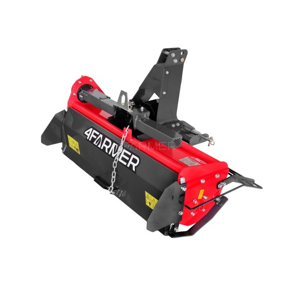 Glebogryzarka lekka z przesuwem TL 105 (SK) 4FARMER - czerwona | Traktor.com.pl