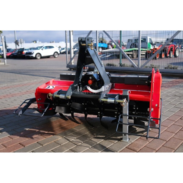 Light tiller with side shift TL 105 (SK) 4FARMER - red