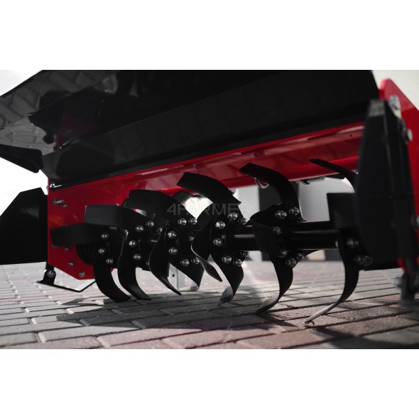 Glebogryzarka lekka z przesuwem TL 105 (SK) 4FARMER - czerwona | Traktor.com.pl