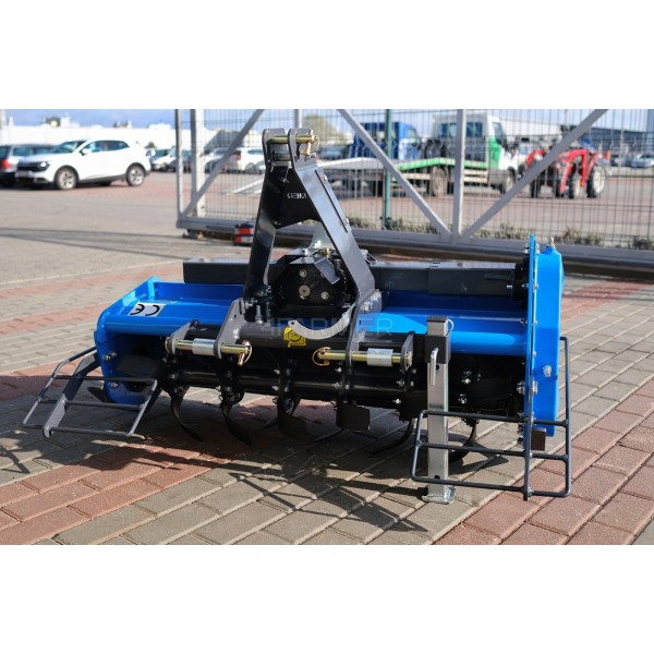 Glebogryzarka lekka z przesuwem TL 105 (SK) 4FARMER - niebieska | Traktor.com.pl